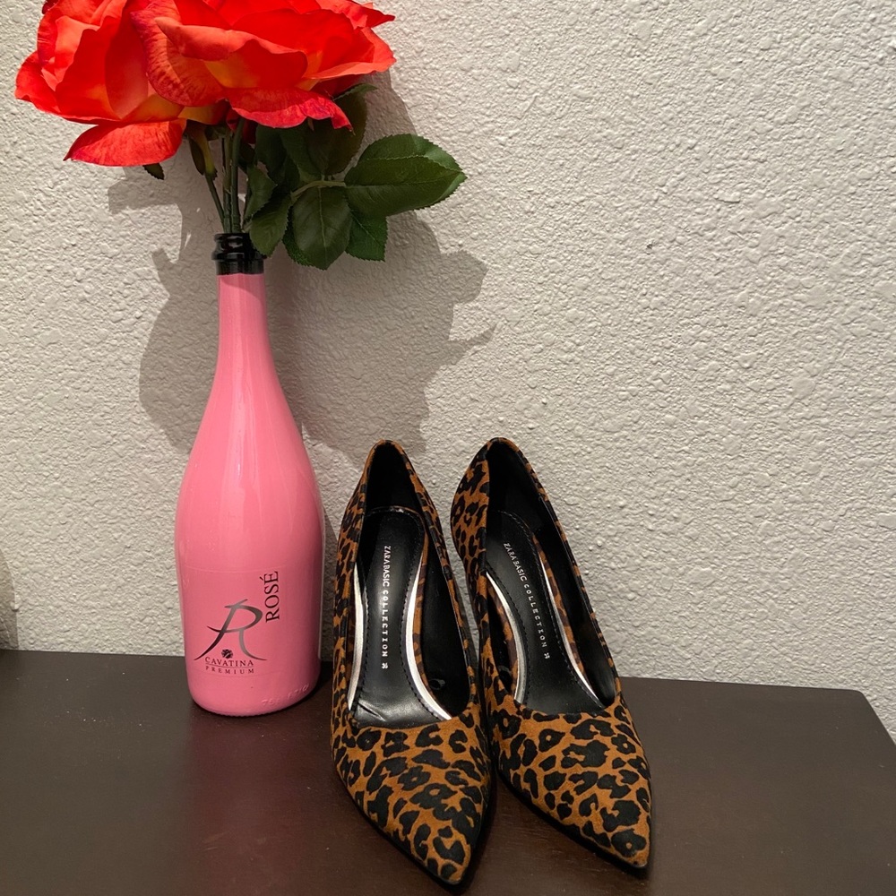 Leopard Print High Heels